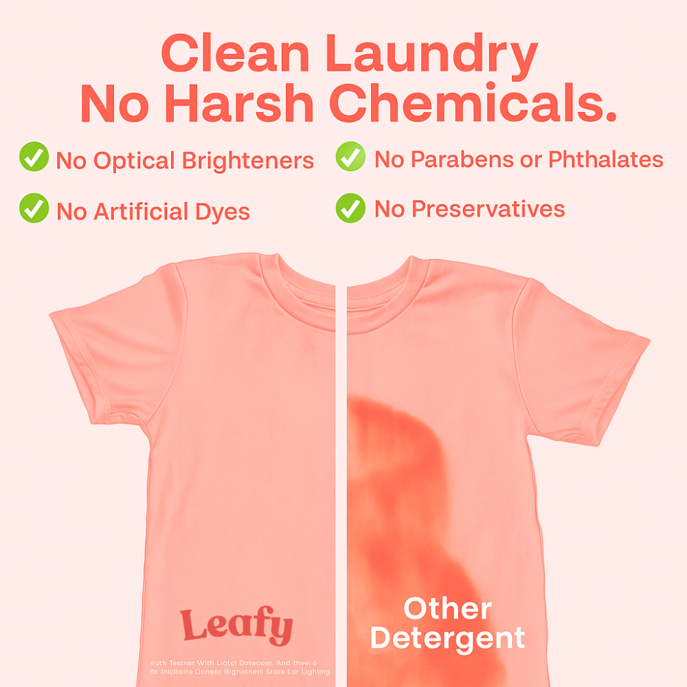 Bandes de lessive écologiques Leafy | 60 lavages